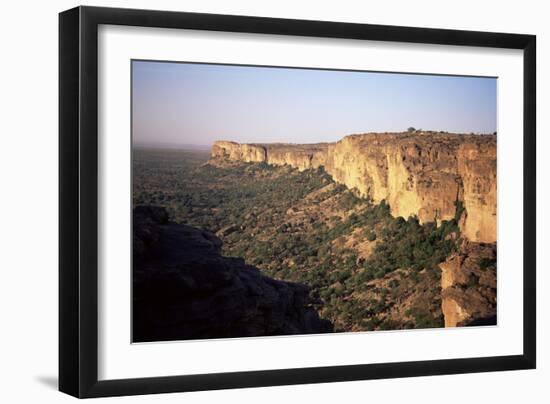 The Bandiagara Escarpment, Dogon Area, Mali, Africa-Jenny Pate-Framed Photographic Print