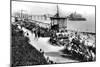 The Bandstand and Pier, Eastbourne, East Sussex, Early 20th Century-E Dennis-Mounted Giclee Print