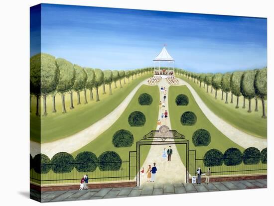 The Bandstand-Mark Baring-Stretched Canvas