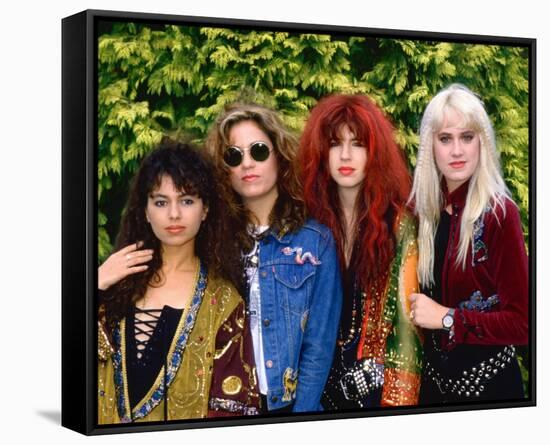 The Bangles-null-Framed Stretched Canvas