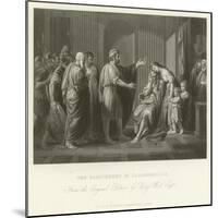 The Banishment of Cleombrotus-Benjamin West-Mounted Giclee Print