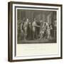 The Banishment of Cleombrotus-Benjamin West-Framed Giclee Print