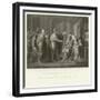 The Banishment of Cleombrotus-Benjamin West-Framed Giclee Print