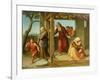 The Banishment of Hagar, 1841 (Oil on Canvas)-Friedrich Overbeck-Framed Giclee Print