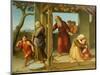 The Banishment of Hagar, 1841 (Oil on Canvas)-Friedrich Overbeck-Mounted Giclee Print