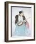 The Banjo Lesson, Painting by Mary Cassatt, 1894-null-Framed Art Print