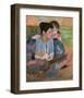 The Banjo Lesson-Mary Cassatt-Framed Giclee Print