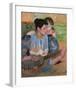 The Banjo Lesson-Mary Cassatt-Framed Giclee Print