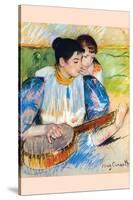 The Banjo Lesson-Mary Cassatt-Stretched Canvas