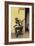 The Banjo Player, 1881-Leon Delachaux-Framed Giclee Print