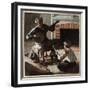 The Banjo Player-Norman Rockwell-Framed Giclee Print