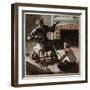 The Banjo Player-Norman Rockwell-Framed Giclee Print