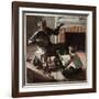 The Banjo Player-Norman Rockwell-Framed Giclee Print