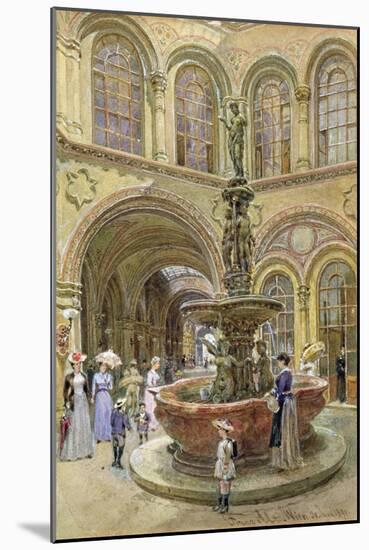 The Bank and Stock Exchange Building, Herrengasse, Vienna, 1891-Franz Alt-Mounted Giclee Print