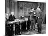 The Bank Dick, Pierre Watkin, W C Fields, Franklin Pangborn, 1940-null-Mounted Photo