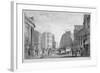 The Bank of England and the Newly-Straightened Prince's Street, City of London, 1837-Thomas Higham-Framed Giclee Print