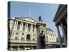 The Bank of England and the Royal Exchange, City of London, London, England, United Kingdom-Ethel Davies-Stretched Canvas