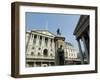 The Bank of England and the Royal Exchange, City of London, London, England, United Kingdom-Ethel Davies-Framed Photographic Print