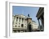 The Bank of England and the Royal Exchange, City of London, London, England, United Kingdom-Ethel Davies-Framed Photographic Print