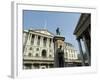 The Bank of England and the Royal Exchange, City of London, London, England, United Kingdom-Ethel Davies-Framed Photographic Print