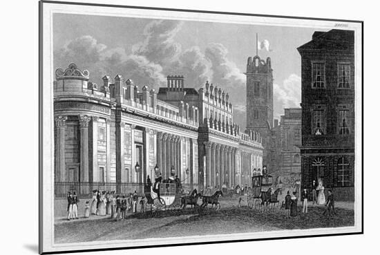 The Bank of England, C1830-Thomas Hosmer Shepherd-Mounted Giclee Print