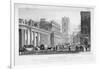 The Bank of England, City of London, 1827-William Tombleson-Framed Giclee Print