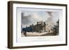 The Bank of England, from Cateaton Street, City of London, 1809-Augustus Charles Pugin-Framed Giclee Print