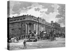 The Bank of England, London, 1900-William Henry James Boot-Stretched Canvas