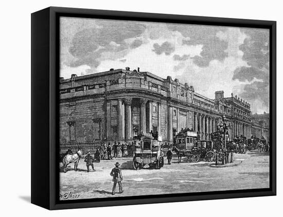The Bank of England, London, 1900-William Henry James Boot-Framed Stretched Canvas