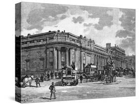 The Bank of England, London, 1900-William Henry James Boot-Stretched Canvas