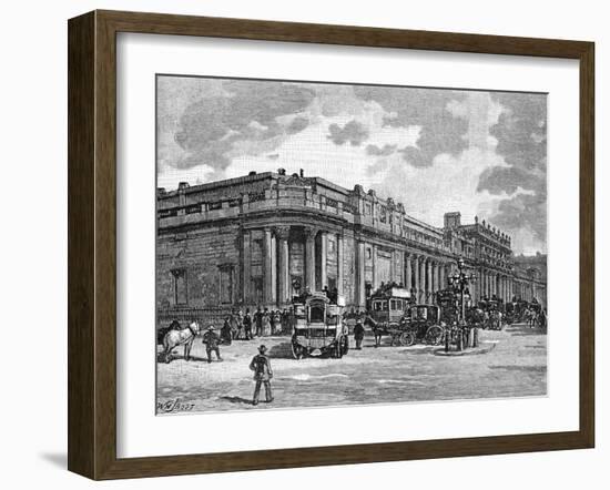 The Bank of England, London, 1900-William Henry James Boot-Framed Giclee Print