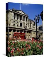 The Bank of England, Threadneedle Street, City of London, England, UK-Walter Rawlings-Stretched Canvas