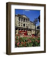 The Bank of England, Threadneedle Street, City of London, England, UK-Walter Rawlings-Framed Photographic Print