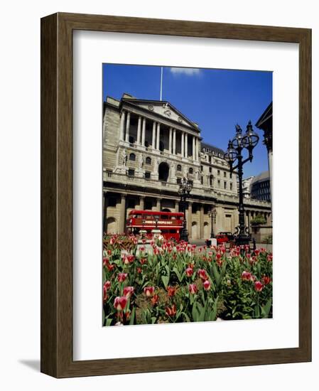 The Bank of England, Threadneedle Street, City of London, England, UK-Walter Rawlings-Framed Photographic Print