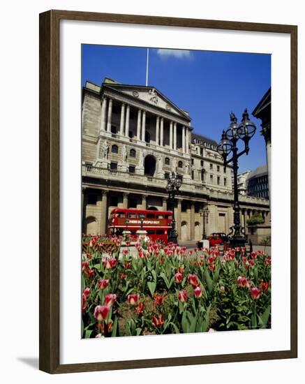 The Bank of England, Threadneedle Street, City of London, England, UK-Walter Rawlings-Framed Photographic Print
