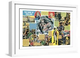 The Bank of England-Ron Embleton-Framed Giclee Print