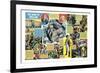 The Bank of England-Ron Embleton-Framed Giclee Print