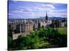 The Bank of Scotland, Highland Tolbooth Kirk, Camera Obscura & the General Assembly, Edinburgh, UK-Jonathan Smith-Stretched Canvas