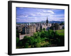 The Bank of Scotland, Highland Tolbooth Kirk, Camera Obscura & the General Assembly, Edinburgh, UK-Jonathan Smith-Framed Photographic Print