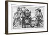 The Banker Goes Mad with Fright-Henry Holiday-Framed Art Print