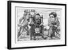 The Banker Goes Mad with Fright-Henry Holiday-Framed Art Print