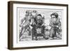 The Banker Goes Mad with Fright-Henry Holiday-Framed Art Print