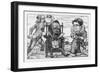 The Banker Goes Mad with Fright-Henry Holiday-Framed Art Print