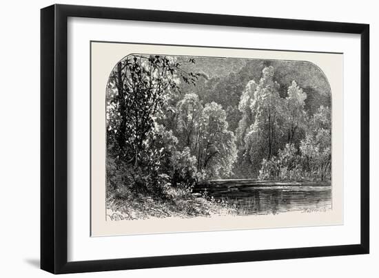 The Banks of the Dove, UK-null-Framed Giclee Print