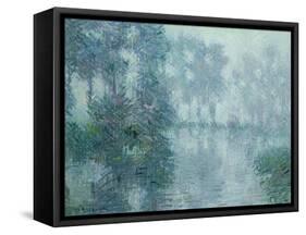 The Banks of the Eure-Gustave Loiseau-Framed Stretched Canvas