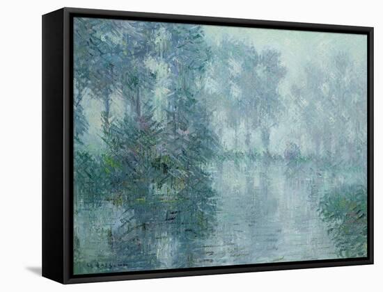 The Banks of the Eure-Gustave Loiseau-Framed Stretched Canvas