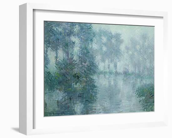 The Banks of the Eure-Gustave Loiseau-Framed Premium Giclee Print