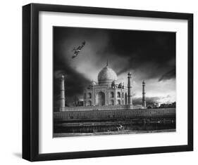 The Banks Of The Jamuna River-Piet Flour-Framed Giclee Print