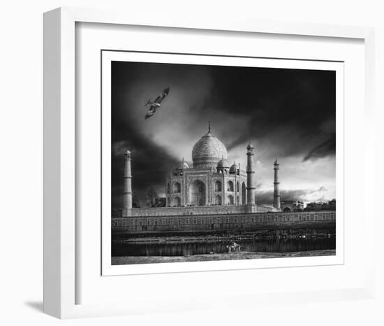 The Banks Of The Jamuna River-Piet Flour-Framed Giclee Print