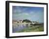 The Banks of the Loing at Saint-Mammes, 1885-Alfred Sisley-Framed Giclee Print